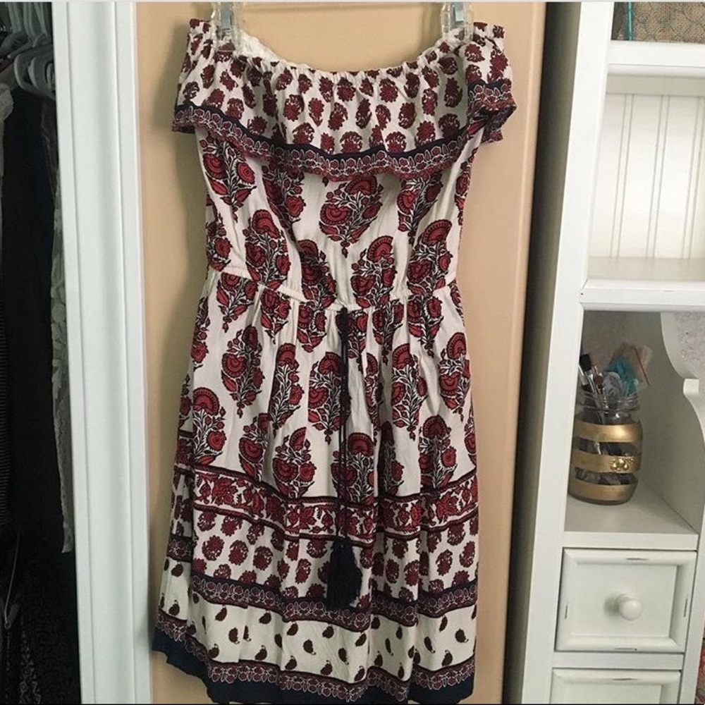 Strapless summer dress ☀️